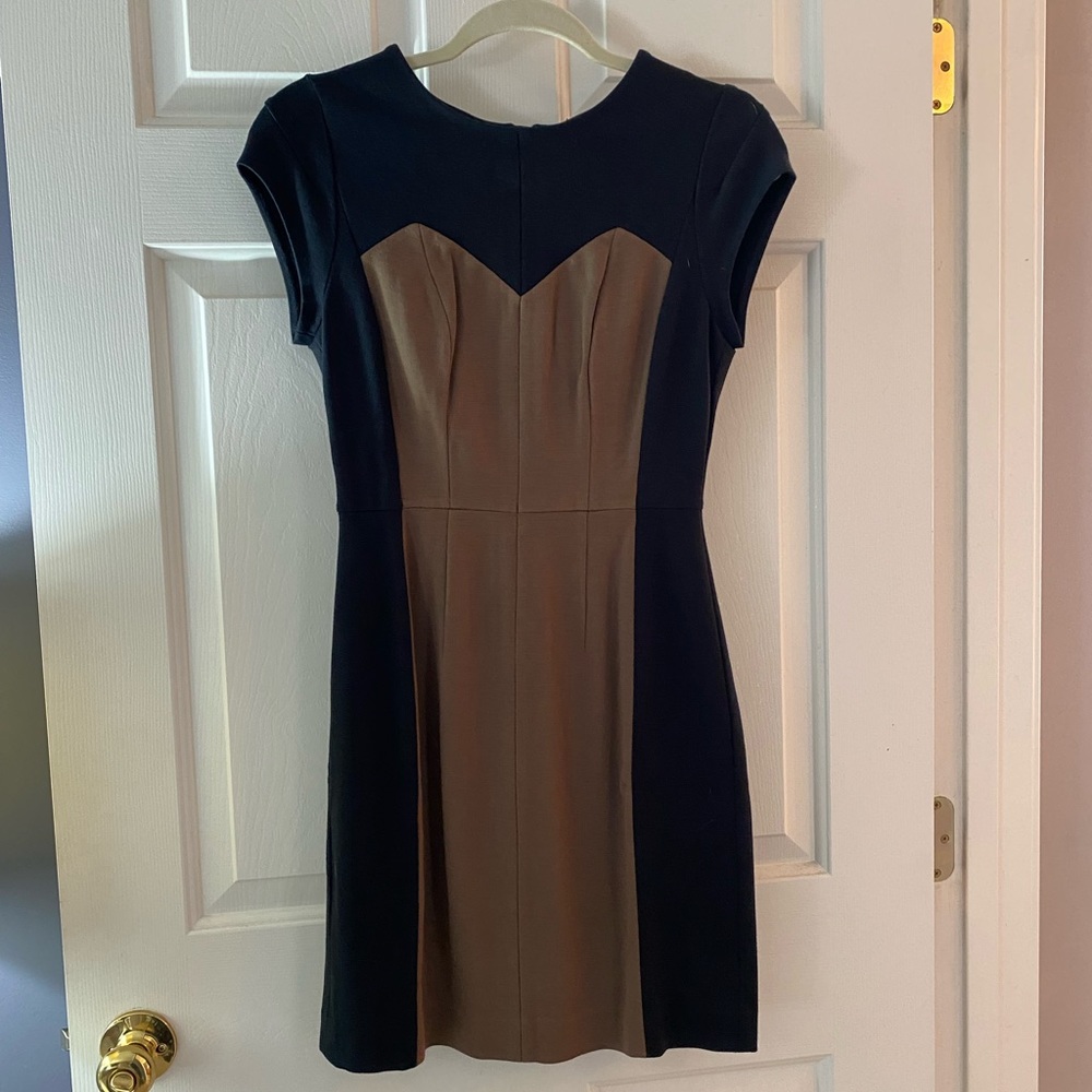 VICTORIA’S SECRET short dress, olive green & black, 2